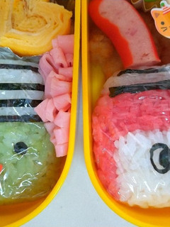キャラ弁 ☆ 脱獄ごっこ まいぜん-レシピのメイン写真