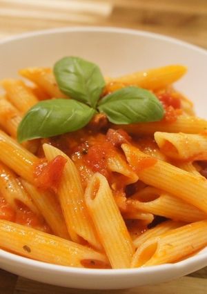 ピリ辛♪トマト缶で簡単ペンネアラビアータ-レシピのメイン写真