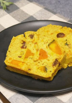 砂糖なしベジ仕様☆かぼちゃパウンドケーキ-レシピのメイン写真