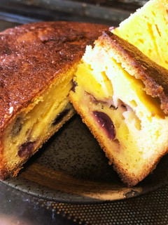 ブドウのパウンドケーキ-レシピのメイン写真