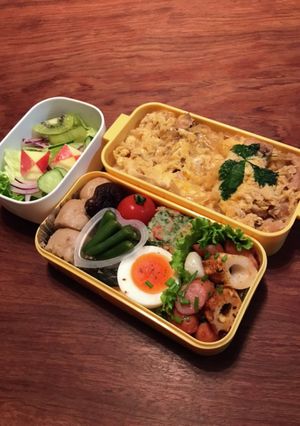 お弁当・・・155親子丼-レシピのメイン写真