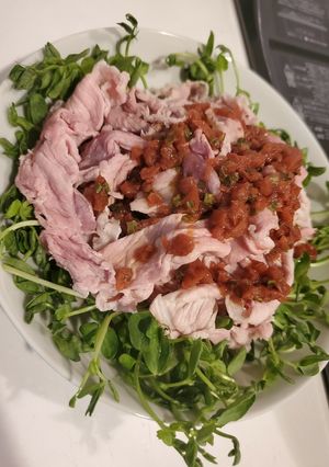 さっぱり！　梅ぽんずで食べる豚しゃぶ-レシピのメイン写真