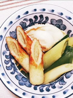 ねぎとちくわと卵の煮物-レシピのメイン写真