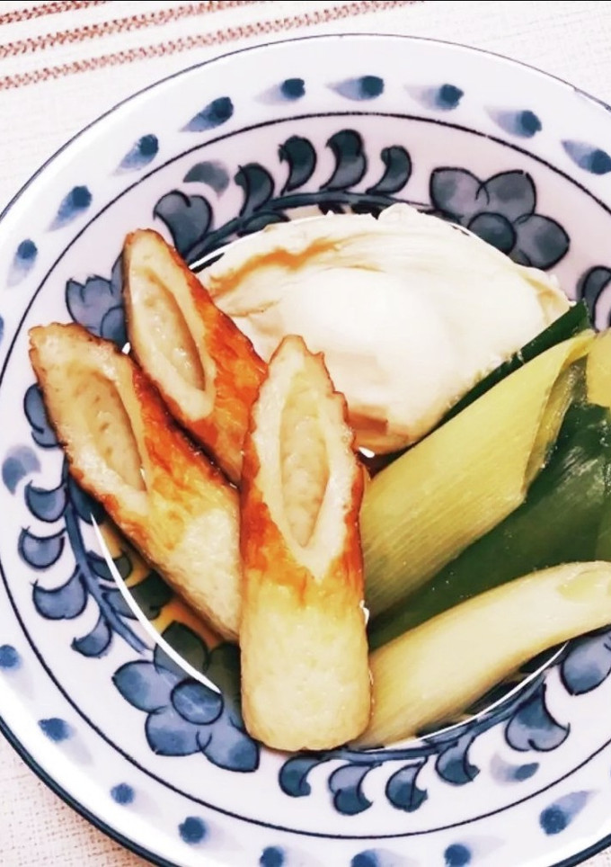 ねぎとちくわと卵の煮物-レシピのメイン写真
