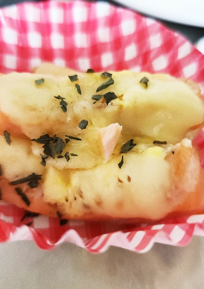 レンジで簡単　鮭のマヨチーズ！-レシピのメイン写真