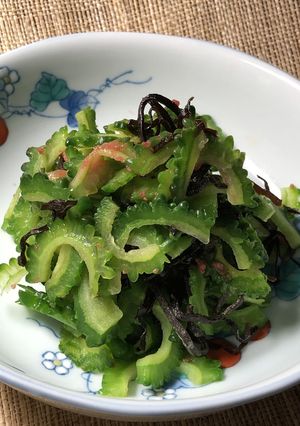 ゴーヤの梅昆布和え-レシピのメイン写真