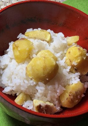 栗ごはん-レシピのメイン写真