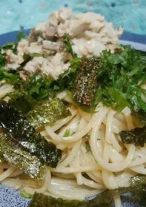 余った刺身でツナマヨパスタ-レシピのメイン写真