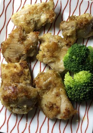 鶏のカレー風味パン粉焼き-レシピのメイン写真