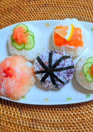 手毬おにぎり-レシピのメイン写真