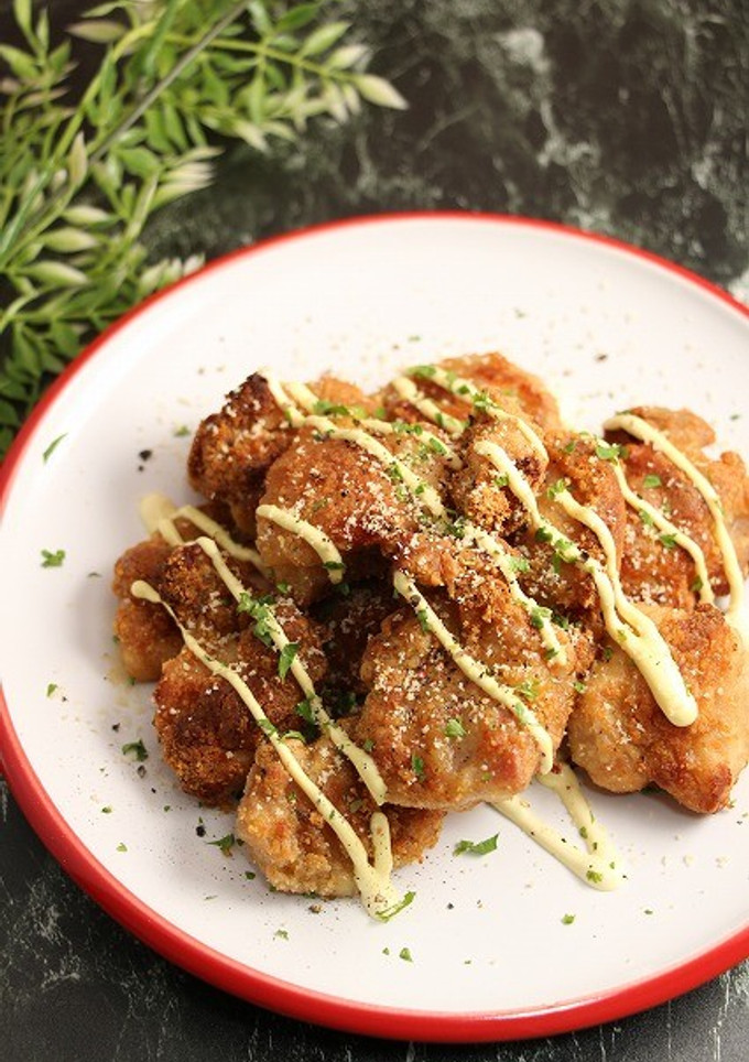 簡単！揚げない唐揚げ☆チーズ風味-レシピのメイン写真