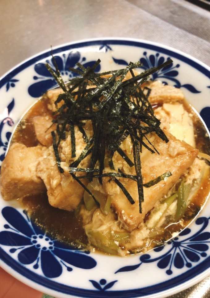 厚揚げの卵とじ-レシピのメイン写真