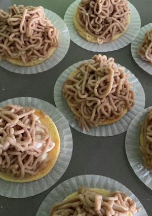 目指せ日本のモンブランケーキ-レシピのメイン写真