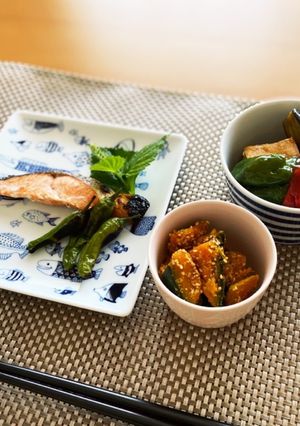 ジジの菜園野菜セット☆和風献立-レシピのメイン写真
