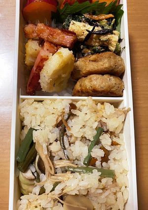20200929中学2年男子お弁当-レシピのメイン写真