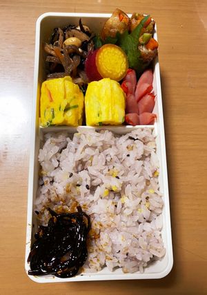 20200930中学2年男子お弁当-レシピのメイン写真