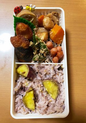 20200905中学2年男子お弁当-レシピのメイン写真