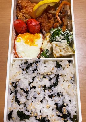20200914中学2年男子お弁当-レシピのメイン写真