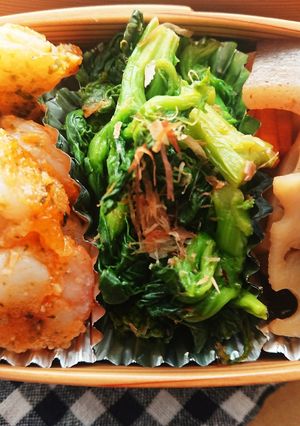 お弁当★菜の花おかかおひたし★常備菜-レシピのメイン写真