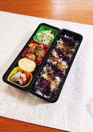 久しぶりに作った息子のお弁当です-レシピのメイン写真