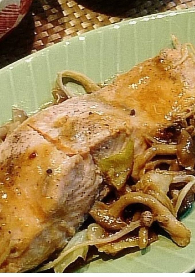 超簡単！鮭ときのこのちゃんちゃん焼き風-レシピのメイン写真