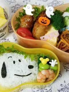 簡単キャラ弁♪スヌーピーのお弁当-レシピのメイン写真