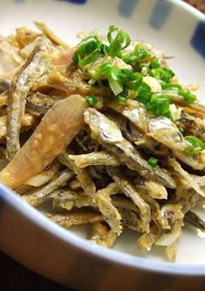 かえりぼしとみょうがの酢味噌あえ-レシピのメイン写真
