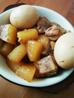 鶏肉と卵の煮物 ほくほく大根といっしょ-レシピのメイン写真