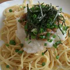 おろしなめたけパスタ-レシピのメイン写真