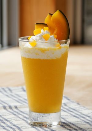 「きみまろ」カボチャのフラペチーノ-レシピのメイン写真