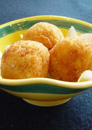 れんこんボール 西京白みそ風味-レシピのメイン写真