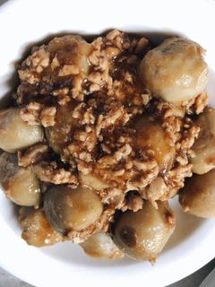 里芋のそぼろ煮-レシピのメイン写真