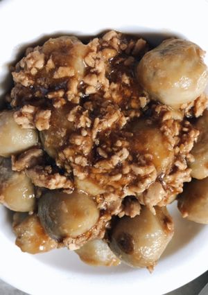 里芋のそぼろ煮-レシピのメイン写真