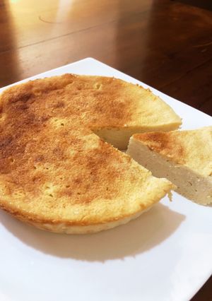 セモリナ粉とヨーグルトのチーズケーキ風-レシピのメイン写真