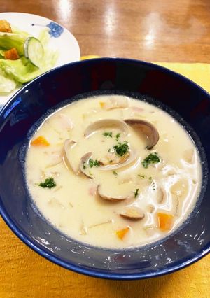 保温調理☆クラムチャウダー-レシピのメイン写真