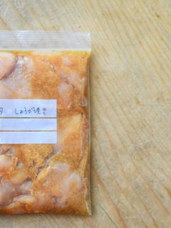 【下味冷凍】鶏胸肉の生姜焼き-レシピのメイン写真
