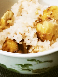 栗ご飯(うっすらお醤油味)-レシピのメイン写真