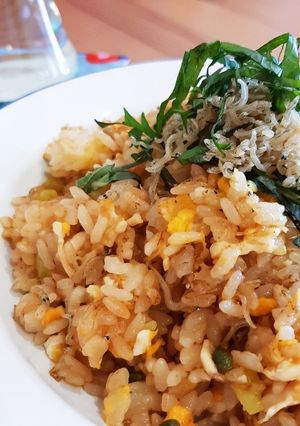 あっという間に！ちりめん山椒チャーハン-レシピのメイン写真