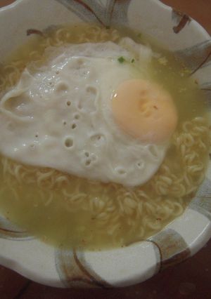 目玉焼きのせラーメン-レシピのメイン写真