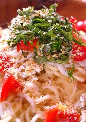 美肌食材偏愛♪お酢でさっぱり塩ラーメン-レシピのメイン写真