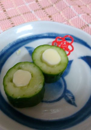 お弁当に♪　チーズinキュウリ-レシピのメイン写真