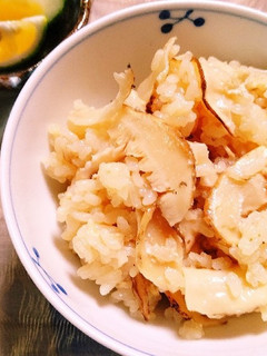 松茸ご飯-レシピのメイン写真