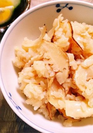 松茸ご飯-レシピのメイン写真