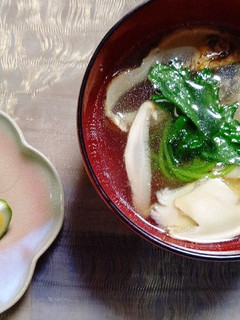 松茸のお吸い物-レシピのメイン写真