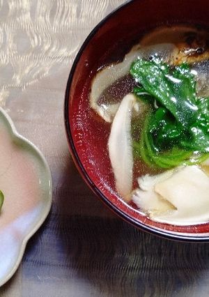 松茸のお吸い物-レシピのメイン写真