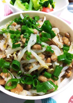 塩昆布もやしの納豆和え-レシピのメイン写真