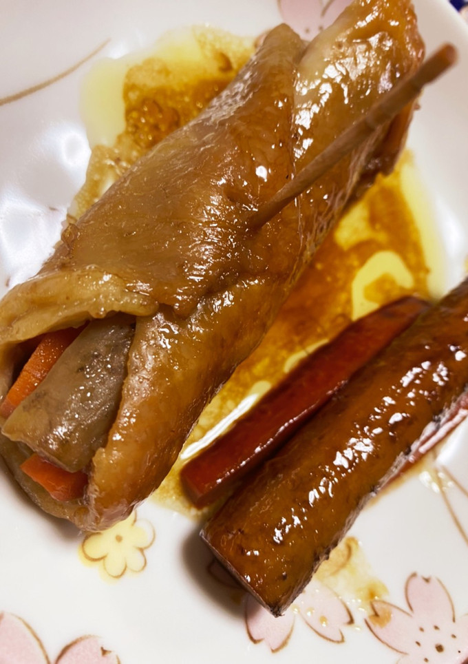 ゴボウの鶏皮巻き-レシピのメイン写真