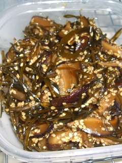 白いご飯に!干し椎茸と刻み昆布の佃煮風♪-レシピのメイン写真