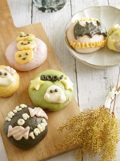 ハロウィンあんまん-レシピのメイン写真