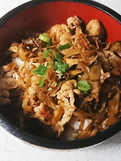 *ごぼうミックス豚丼*-レシピのメイン写真